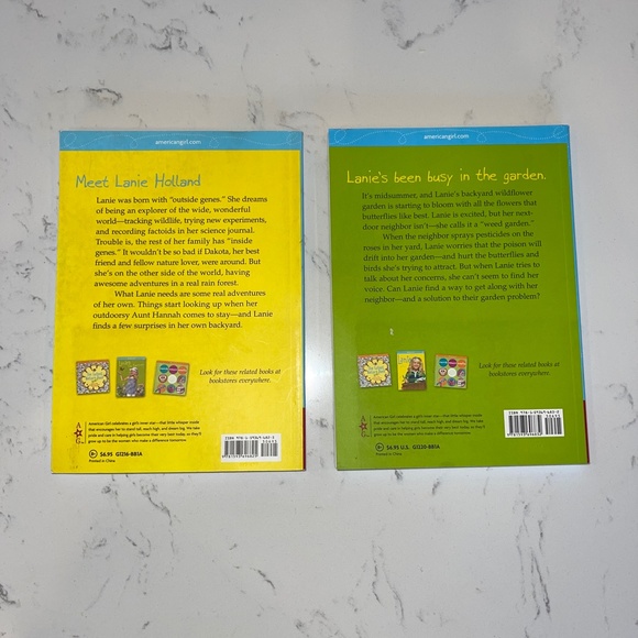 American Girl Doll Books Set of 2 Lanie GOTY Reading Ladies Real Adventures - Picture 4 of 6